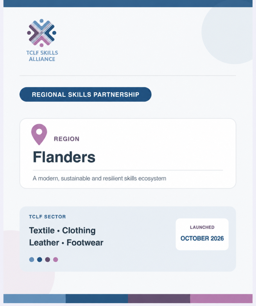 Flanders Regional Skills Partnership Card